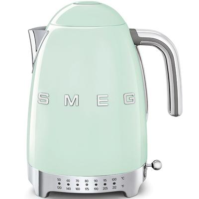 Smeg 50's Retro Style Aesthetic Variable Temperature Kettle Pastel Green - N/A