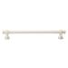 GlideRite 6.25-inch CC Satin Nickel Modern Solid Steel European Cabinet Bar Pulls (Pack of 10 or 25)