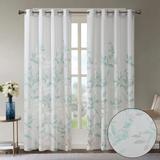 Madison Park Vera Burnout Printed Curtain Panel