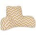 Majestic Home Goods Chevron Reading Bed Pillow 33 X 6 X 18