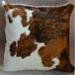 Pergamino Tricolor Cowhide Pillows Case