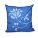 Traditional Flower-Single Bloom Floral Print 26-inch Throw Pillow