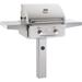 American Outdoor Grill Stainless Steel 24 Inch Natural Gas All in On Post