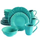 Euro Ceramica Chloe 16 Piece Dinnerware Set (Service for 4)