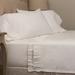 French Ruffle Bed Sheet Set or Pillow Cases