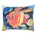 Betsy's Lion Fish No Cord Throw Pillow