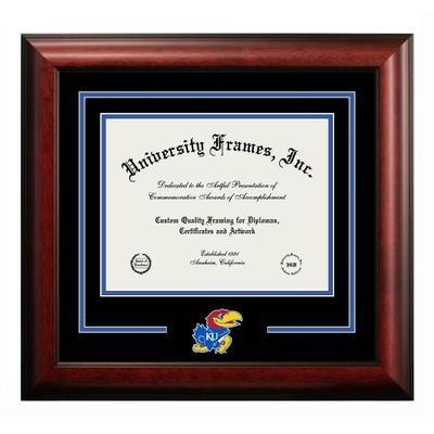 University of Kansas Jayhawks 11w x 8.5h Spirit Diploma Frame