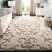 SAFAVIEH Florida Shag Valdemara Scroll Area 1.2-inch Thick Rug