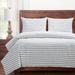 Siscovers Cotton Blend Farmhouse Stripe Duvet and Shams Set