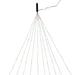 Kurt Adler 78-inch Silver Nylon 200 Multi-colored LED Lights - 195"