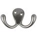 GlideRite Satin Nickel Octopus Double Hook (Pack of 10 or 25)