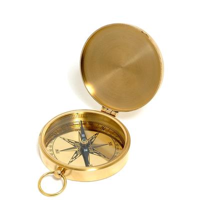 Old Modern Handicrafts Brass Replica Marine Compass