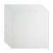 Fasade Border Fill Decorative Vinyl 2ft x 2ft Lay In Ceiling Tile in Matte White (5 Pack)