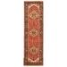ECARPETGALLERY Hand-knotted Serapi Heritage Copper Wool Rug - 2'7 x 11'5