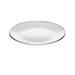 Majestic Gifts Inc. European Glass Full Moon Round Plate-8.3"D-Set/6