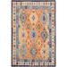 Boho Chic Turkish Kilim Jaleesa Hand-Woven Area Rug - 8'5" x 10'1"