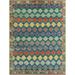 Noori Rug Balochi Gracie Teal Green/Purple Rug - 4'10" x 6'7"