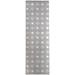 CRISS CROSS DIAMONDS GREY Area Rug by Kavka Designs