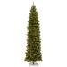 North Valley Spruce 9-foot Pencil Slim Tree with Clear Lights