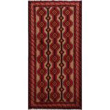 Geometric Balouch Afghan Oriental Area Rug Wool Hand-knotted - 3'2" x 5'7"