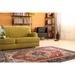 Hand-knotted Wool Rust Traditional Oriental Serapi Rug