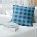 Carolina Football Luxury Plaid Accent Pillow-Faux Suede