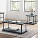 Marcin Transitional 47-inch Steel 2-Piece Coffee Table Set with Shelf by Furniture of America