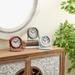 Iron Vintage Clock No Theme (Set of 3) - 6 x 5 x 6Round