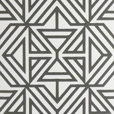 Walpole Black Geometric Wallpaper