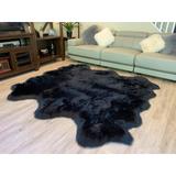 Ovella Home Premium Luxurious Faux Sheepskin 6-Pelt Plush Shag Area Rug - 6' x 6' - 6' x 6'