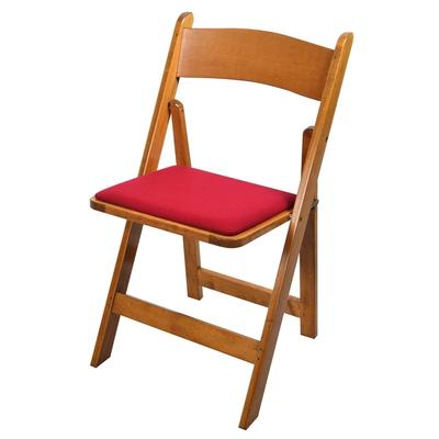 Kestell Maple Folding Chair - Fabric Seat Cushion