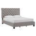 Keven Adjustable Tufted Roll Top Queen Bed by iNSPIRE Q Classic