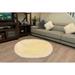 Ovella Home Premium Faux Sheepskin Plush Shag Oval Area Rug