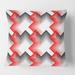 Designart 'Retro Geometrical Abstract Minimal Pattern VIII' Mid-Century Modern Throw Pillow