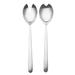 Stainless Steel Linea Ice Salad Servers (Fork and Spoon)