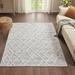 Madison Park Abigail Gray/ Cream Terni Pebble Indoor Area Rug