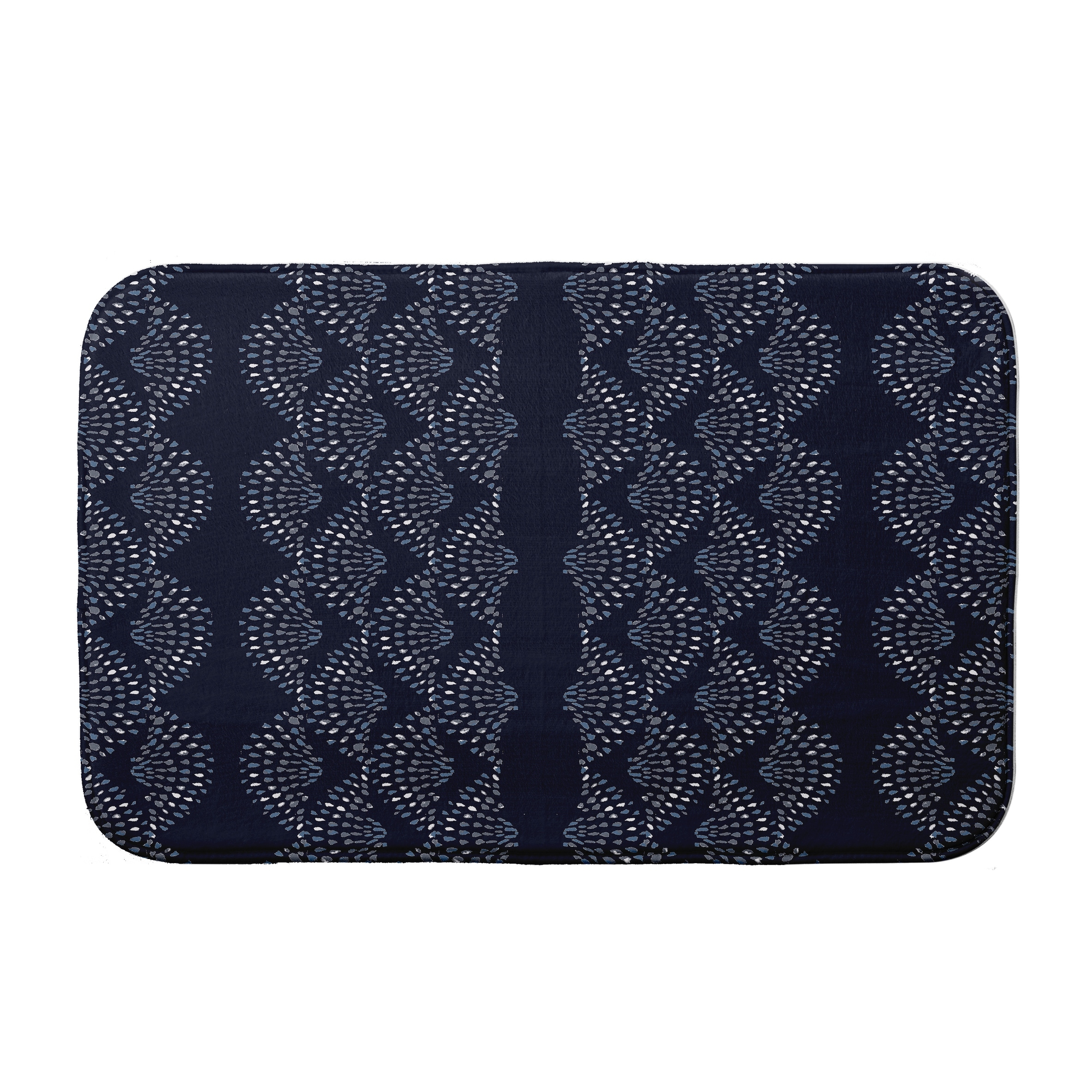 Dotted Decor Bath Mat