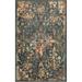 Mohawk Home Isola Bella Gray Distressed Floral Medallion Area Rug