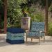 Arden Selections Plush PolyFill 24 x 24 in. Outdoor Deep Seat Cushion Set