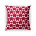 MOD SQUAD RED Accent Pillow By Kavka Designs