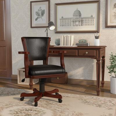 Jier Traditional Height Adjustable Game Desk Chair by Furniture of America