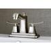 Queensbury 4-Inch Centerset Bathroom Faucet in Brushed Nickel