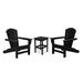 Hawkesbury 3-pc. Fanback Adirondack Chairs w/ Side Table by Havenside Home