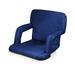 Picnic Time Ventura Navy Blue Portable Reclining Stadium Seat