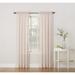 No. 918 Erica Sheer Crushed Voile Single Curtain Panel, Single Panel