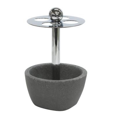 Charcoal Stone Toothbrush Holder