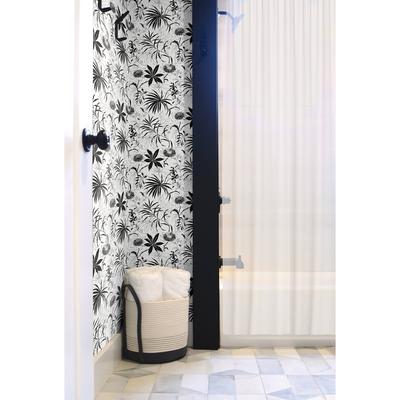 NextWall Tropical Garden Peel and Stick Removable Wallpaper - 20.5 in. W x 18 ft. L
