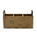 Gourmet Basics by Mikasa Avery Check Wood Flatware Caddy