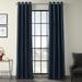 Exclusive Fabrics Blackout Faux Silk Taffeta 120-inch Curtain (1 Panel)