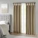 Madison Park Natalie Twist Tab Total Blackout Window Curtain Panel